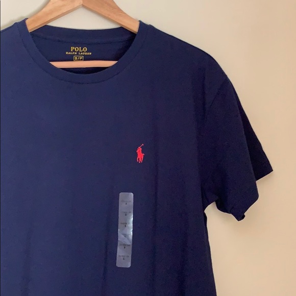 NWT Ralph Lauren Navy Tee - Picture 1 of 4